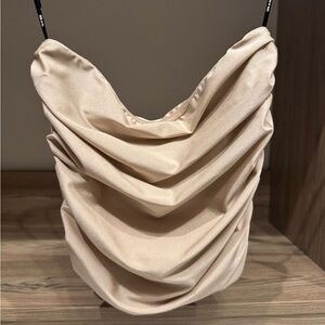 Seroya Debbi Strapless Top in Gold